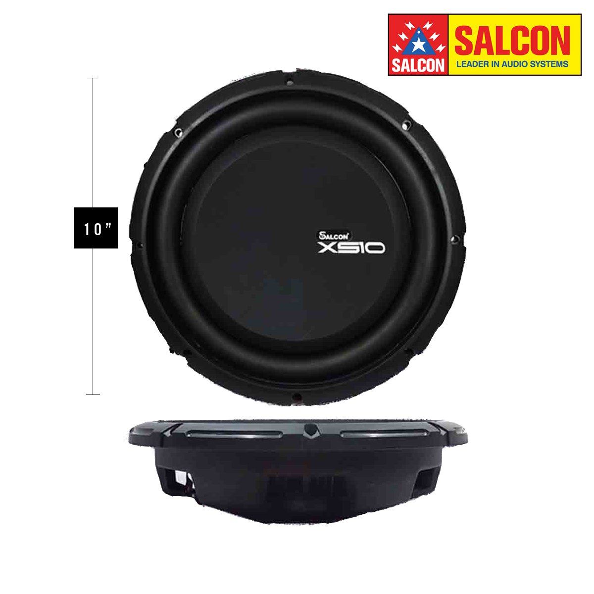 10" Car Audio Pro Subwoofer Front