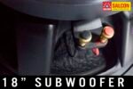 18" PROAUDIO SUBWOOFER CLAMS