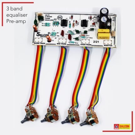 Pre Assembled Preamp 4 Tone(108)