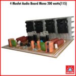 4 Mosfet Mono 200 Watt Audio Board (115)