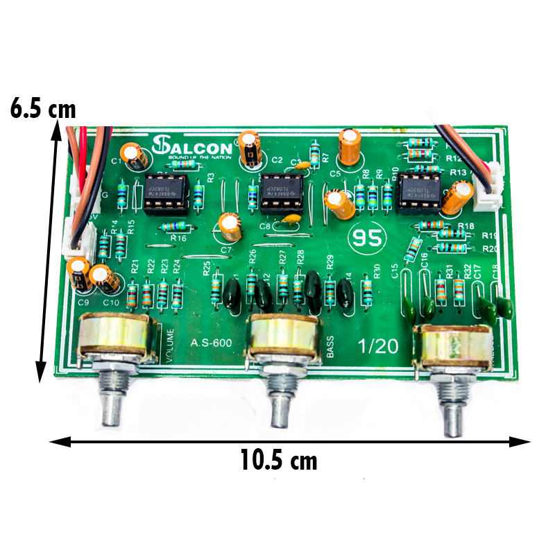 3 tone 3 ic pre amp(105)
