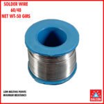 SOLDER WIRE 60/40 NET WT-50 GMS