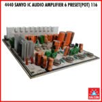 4440 SANYO IC AUDIO AMPLIFIER 6 PRESET(POT) 116