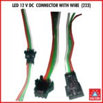 LED 12 V DC  CONNECTOR WITH WIRE  (223)
