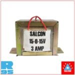 Salcon 230v Ac to 15-0-15v 3 Amp Step-Down Transformer (242)