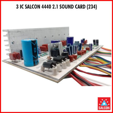 3 IC SALCON 4440 2.1 SOUND CARD (234)