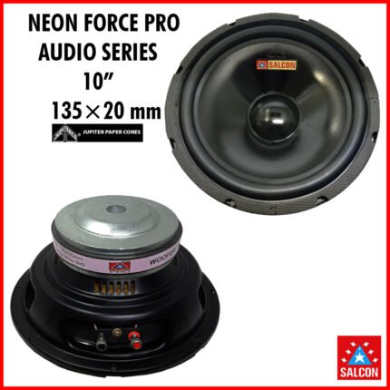 NEON FORCE PRO AUDIO SERIES 10” 135×20 mm (250)