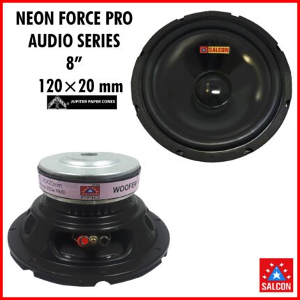 NEON FORCE PRO AUDIO SERIES 8” 120×20 mm (251)
