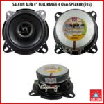 SALCON ALFA 4” FULL RANGE 4 Ohm SPEAKER (245)
