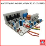 4 Mosfet Audio Board With DC to DC Converter (258)
