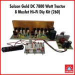 Salcon Gold DC 7800 Watt Tractor  8 Mosfet Hi-Fi Diy Kit (260)
