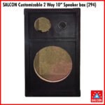 SALCON Customizable 2 Way 10” Speaker box  (294)