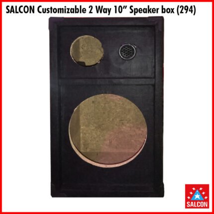 SALCON Customizable 2 Way 10” Speaker box  (294)