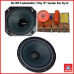 SALCON Customizable 2 Way 10” Speaker diy kit (293)