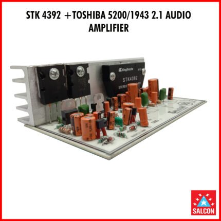 Salcon STK 4392+Toshiba 5200/1943 2.1 Audio Amplifier (330)
