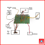 4440 5 IC Audio Board (30 Watts per channel)