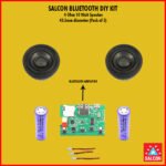 SALCON BLUETOOTH DIY KIT    4 Ohm 10 Watt Speaker  43.5mm diameter (Pack of 2)  (411)