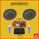 SALCON BLUETOOTH DIY KIT  AMPLIFIER 4 Ohm 10 Watt Speaker (Pack of 2)  (410)