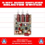Salcon 3-Way Audio Amplifier Selector Switch (450)