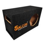 Salcon 8″ Universal Car Subwoofer Enclosure with Premium Black Carpet Finish (949)- 2026